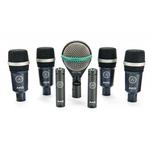 AKG DrumSet Concert 1 комплект микрофонов для ударных инструментов: 1 x D112, 4 x D40, 2 x C430,  AKG