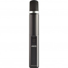 AKG C1000S конденсаторный универсальный микрофон. Диаграмма кардиоида/гиперкардиоида. Питание: фантом, 2 батареи AA. Цвет черный			