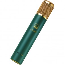 AKG C12VR ламповый конденсаторный микрофон с 1" мембраной. В комплекте: N12VR блок питания, H15T держатель, W42 ветрозащита, кабель 10м