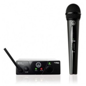 AKG WMS40 Mini Vocal Set BD US45B (661.1МГц) вокальная радиосистема с приёмником SR40 Mini и ручным передатчиком с капсюлем D88,  AKG
