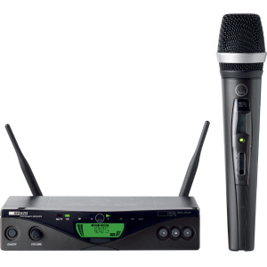 AKG WMS450 Vocal Set D5 BD6 (835-865МГц)  вокальная радиосистема с приёмником SR450 и ручным передатчиком с динамическим капсюлем D5,  AKG