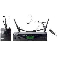 AKG WMS470 PRES SET BD9 радиосистема: приёмник SR470, порт. передатчик+микрофон СK99L+микрофон с оголовьем C555L
