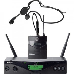 AKG WMS470 SPORTS SET BD9 радиосистема с приёмником SR470 и портативным передатчиком+микрофон с оголовьем C544L,  AKG