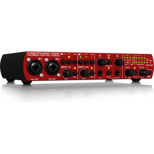 Behringer FCA610 внешний звуковой/MIDI интерфейс, USB2.0/Firewire, 6 вх/10 вых каналов, предусилители MIDAS,  Behringer MI