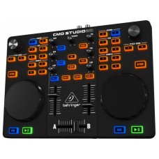Behringer CMD STUDIO 2A DJ-контроллер USB с 4-x канальным аудиоинтерфейсом, 2xRCA, Phone TRS-Jack