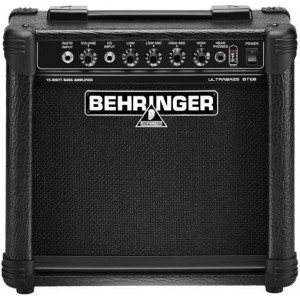 Behringer BT108 басовый комбосилитель с эмуляцией лампового звучания 15Вт,  Behringer MI