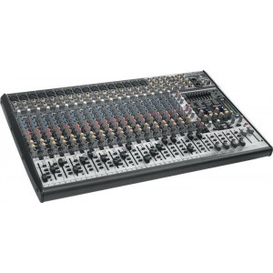 Behringer SX2442FX аналоговый микшер, 24 канала, 16 мик. + 4 лин. cтерео + 2 AUX RET, 4 AUX (2 PRE/POST), 2 GROUP, 2 DSP FX, Main L/R/Mono- XLR/Jack,  Behringer PRO