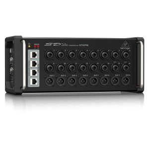 Behringer SD16 стейдж-бокс, 16 мик/лин входов, 8 лин выходов XLR, 2 x AES50, 4 x ULTRANET, USB,  Behringer PRO