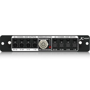 Behringer X-ADAT -32 канала ADAT на 8 оптоволоконных разъемах TOSLINK,  Behringer PRO