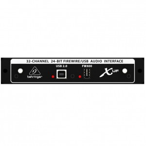 Behringer X-UF 32-канальный двунаправленный аудио интерфейс USB/FireWire,  Behringer PRO