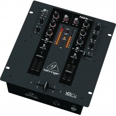 Behringer NOX101 DJ-микшер с полным VCA управлением ULTRAGLIDE кроссфейдером, 2 канала