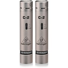 Behringer C-2 подобранная пара конденсаторных микрофонов для студии или концертной работы 20-20000Гц
