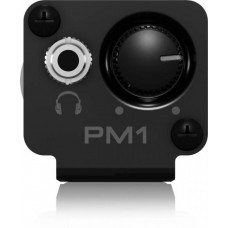 Behringer PM1 регулятор громкости наушников пассивный для персонального мониторинга, крепление на пояс, вход XLR, выход TRS 3.5мм