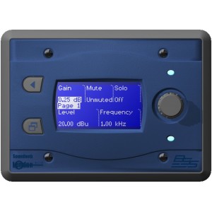 BSS BLU10 BLU синий настенный сенсорный программируемый контроллер. Контроль и питание - PS48POE (Ethernet) или 999-PSU (24VDC),  BSS
