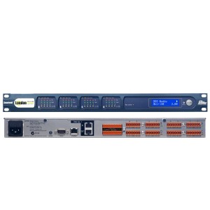 BSS BLU-120 аудио-матрица без процессора, шасси. BLU-link (без CobraNet).,  BSS