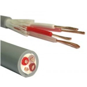 Canare 4S8 GRY кабель четырехжильный для акустических систем, 4х1,27кв.мм, серый,  Canare