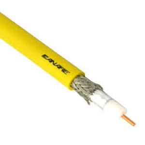 Canare L-2.5 CHD YEL видео коаксиальный кабель (инсталяционный) желтый, 75Ом HD 4,2мм, 30,2дБ/100м/750МГц,  Canare