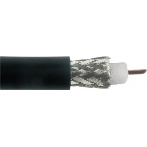 Canare L-4.5 CHD BLK  видео коаксиальный кабель (инсталяционный), 75Ом HD 7мм, 17,6дБ/100м/750МГц,  Canare
