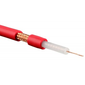 Canare LV-61S RED коаксиальный кабель 75Ом красный (153м),  Canare