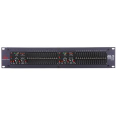 dbx iEQ15 графический эквалайзер 2-канальный с системой шумоподавления Type V, подавителем обратной связи AFS, лимитером PeakStopPlus