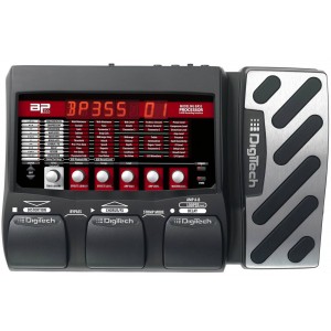 Digitech BP355 напольный бас-гитарный мульти-эффект процессор / USB интерфейс звукозаписи. Встроенная драм-машина. Эмуляция - 21 усилитель, 14 кабинет,  Digitech