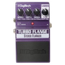 Digitech XTF Turbo Flange педаль для гитары, 7 типов флэнджеров.