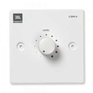 JBL CSR-V-WHT настенный контроллер управления громкостью. Цвет белый.