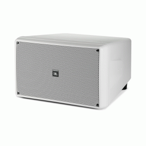 JBL Control SB-210-WH сабвуфер, корпус пластиковый, 2 динамика 10". Программная мощность 800Вт, 8Ω, 42—200Гц. Цвет белый