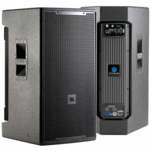 JBL VP7215/64DP 2-полосная мощная активная АС 15"+1.5", 45-20000Гц, 60°x40°, SPL пик 137дБ, усилитель Crown 750+350Вт