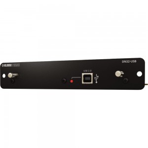KLARK TEKNIK DN32-USB плата расширения USB-audio интерфейс для Behringer X32, Midas M32, 32 входных/выходных канала,  KlarkTeknik