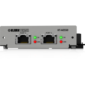 KLARK TEKNIK KT-AES50 плата расширения AES50 для DN9650, DN9652 48 I/O на 48 и 96 кГц,  KlarkTeknik