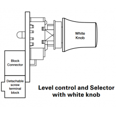 Lab.gruppen Level control with white knob контроллер для DIY Lucia