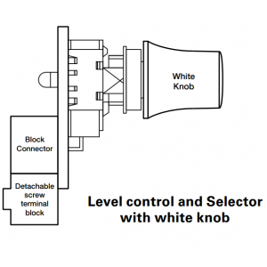 Lab.gruppen Level control with white knob контроллер для DIY Lucia,  Lab.gruppen