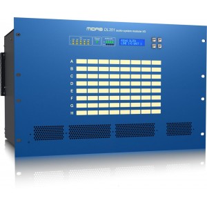 MIDAS DL351 модульный стейдж-бокс без установленных карт, до 64 вх/64 вых, 8 слотов для карт вх/вых, 96 кГц, 4 AES50, 2 БП, 7U,  Midas