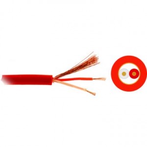 Mogami 2582-02 микрофонный кабель 6,0 мм. красный,  Mogami