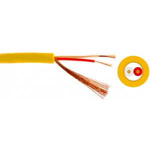 Mogami 2582-04 микрофонный кабель 6,0 мм. жёлтый,  Mogami