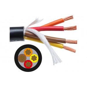 Mogami 2921-00 акустический кабель 4х2.5мм2, внешний диаметр 11.3мм, чёрный,  Mogami