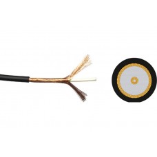 Mogami 2964-00 инструментальный/COAX кабель  75 Om,  4,8 мм  чёрный
