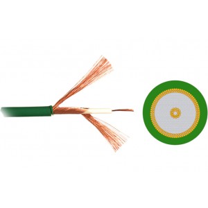 Mogami 2964-05 инструментальный/COAX кабель  75 Om,  4,8 мм  зелёный,  Mogami