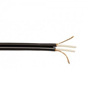 Mogami 2965-00 инструментальный/COAX кабель 75 Om, 2х4,8 мм чёрный,  Mogami