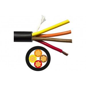 Mogami 3104-00 акустический кабель 4х4мм2, внешний диаметр 14.5мм, чёрный,  Mogami