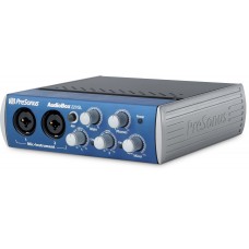 PreSonus AudioBox 22VSL аудио/MIDI интерфейс, USB 2.0 , 2 вх/2 вых каналов, до 24бит/96кГц, микшер VSL, эффекты Fat Channel, ПО StudioLive