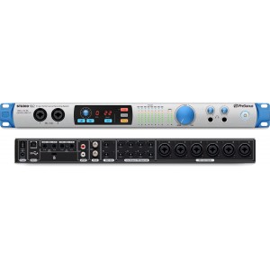 PreSonus Studio192 аудио интерфейс USB 3.0, 26вх/32вых (8вх/14вых на 192кГц), 8мик.вх./10 лин.вых. 2ADAT I/O, S/PDIF I/O, мониторинг, Talkback mic,  PreSonus