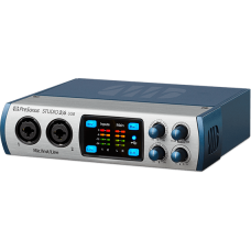 PreSonus Studio 26 аудио/MIDI интерфейс, USB 2.0 , 2 вх/4 вых каналов, предусилители XMAX, до 24 бит/192кГц, MIDI I/O, ПО StudioLive Artist