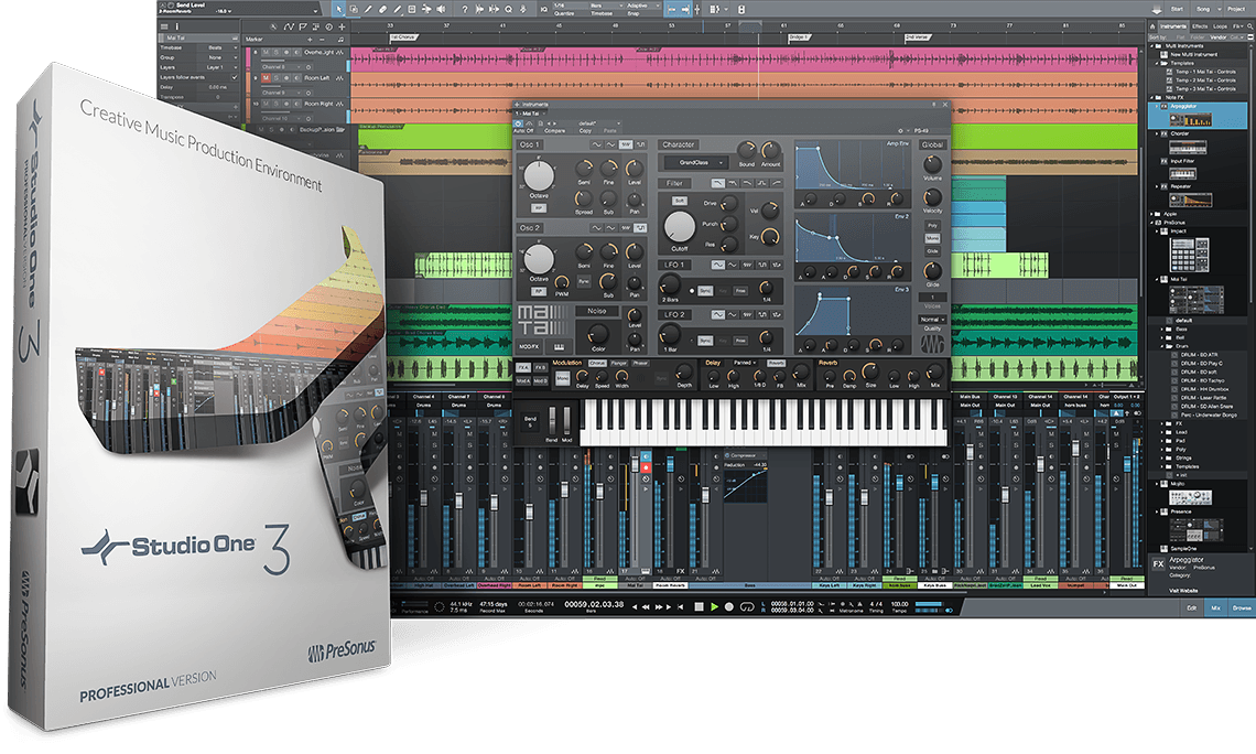 Studio one artist. PRESONUS Studio one 5 professional. PRESONUS - Studio one 6 professional. PRESONUS Studio one 3.5.1.43560. PRESONUS Studio one 2.