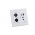 CONTROLSPACE WP22BU-D 2X2 WALL PLATE, LOUDSOEAKERS, AMPLIFIERS, PROCESSORS / ControlSpace® ESP Engineered Sound Processor