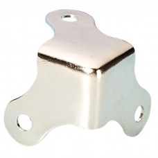 4007 - Case Corner small three-leg nickel-plated