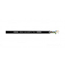 Cordial CCAT 7 цифровой кабель CAT7, 0,14 мм2, 6,4 мм, черный