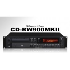 Tascam CD-RW901 MK2  CD-рекордер CD/MP3 плеер, XLR/RCA coax/optic in/out, CD-Text, pitch 16%