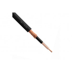 Canare GS-6 BLK инструментальный кабель диаметр 6мм черный OFC (100м),  Canare